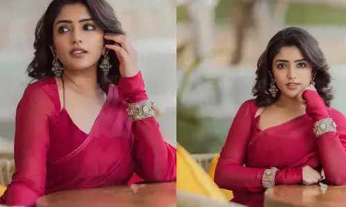 Eesha Rebba చీరకట్టులో కసక్ అనిపిస్తోన్న ఈషా రెబ్బ అందాలు.. వావ్ అనాల్సిందే..