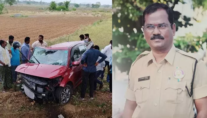 రోడ్డు ప్రమాదంలో ఎస్సై మృతి.. రోడ్డు ప్రమాదంలో ఎస్సై మృతి..