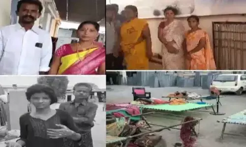 Anantapur: నిద్రిస్తున్న దంపతులపై ఘోరం... మంటల్లో కేకలు వేస్తూ..