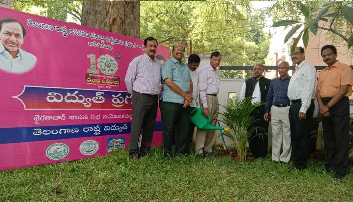 ఎస్పీడీసీఎల్ లో హరితోత్సవం ఎస్పీడీసీఎల్ లో హరితోత్సవం