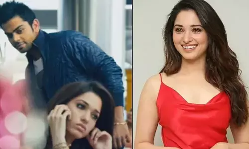 తమన్నాతో రొమాన్స్ చేస్తూ అడ్డంగా బుక్ అయిన విరాట్ కోహ్లీ?
