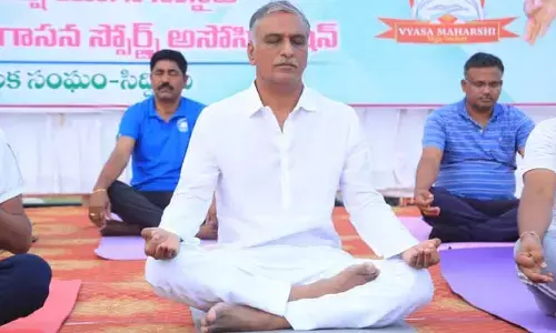 Minister Harish Rao:ప్రతి ఒక్కరు యోగా చేయాలి..
