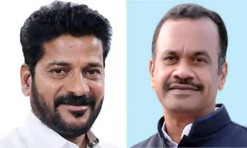 ఎంపీ కోమటిరెడ్డితో రేవంత్ రెడ్డి భేటీ