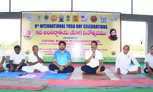 యోగాతో సంపూర్ణ ఆరోగ్యం.. ఎస్పీ శ్రీనివాస్ రెడ్డి