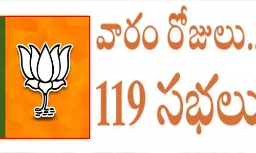 వారం రోజులు.. 119 సభలు.. బీజేపీ భారీ ప్లాన్