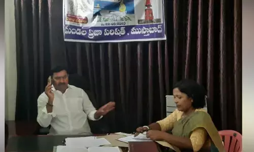 ఎంపీటీసీల తీరు పై అసంతృప్తి వ్యక్తం చేసిన ఎంపీపీ..