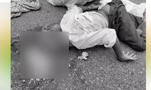 రోడ్డు ప్రమాదంలో వ్యక్తి మృతి..