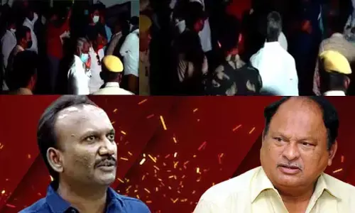 Breaking: చీరాలలో ఉద్రిక్తత... పరస్పరం కొట్టుకున్న ఎమ్మెల్యే, మాజీ ఎమ్మెల్యే వర్గీయులు