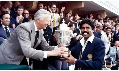 1983 World Cup win : భారత్ ప్రపంచ కప్ ముద్దాడి నేటితో 40 ఏళ్లు