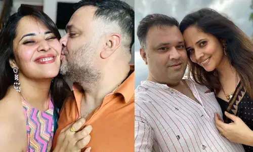సండే కావడంతో భర్తతో కలిసి చెమటలు పట్టేలా కష్టపడుతున్న Anasuya.. పోస్ట్ వైరల్