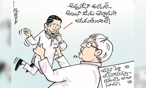 రాహుల్ గాంధీ, లాలూ ప్రసాద్ యాదవ్ కార్టూన్ (25-6-2023)
