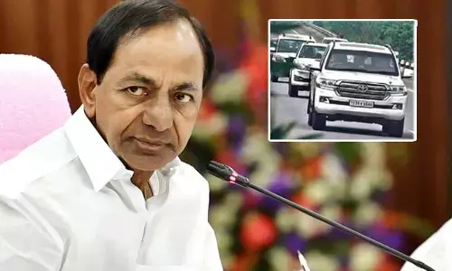 600 వాహనాల భారీ కాన్వాయ్‌తో మహారాష్ట్రకు కేసీఆర్