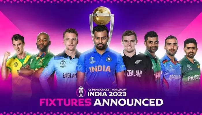 ICC World Cup 2023 schedule :  .. హైదరాబాద్ వేదికగా వరల్డ్ కప్ మ్యాచ్‌లు కన్ఫమ్
