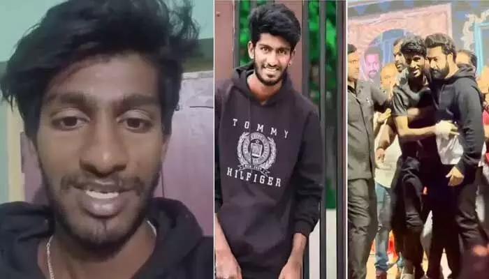 Jr.NTR Fan Death Case: శ్యామ్ మృతి కేసులో కలకలం రేపుతోన్న సెల్పీ వీడియో Jr.NTR Fan Death Case: శ్యామ్ మృతి కేసులో కలకలం రేపుతోన్న సెల్పీ వీడియో