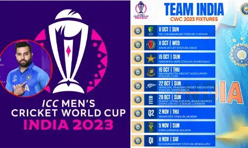 India ODI World Cup 2023 schedule : టీమ్ ఇండియా షెడ్యూల్ ఇదే..