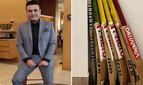 Virender Sehwag : ట్రిపుల్ సెంచరీలతో సెహ్వాగ్ విధ్వంసం సృష్టించిన బ్యాట్‌లు ఇవే..