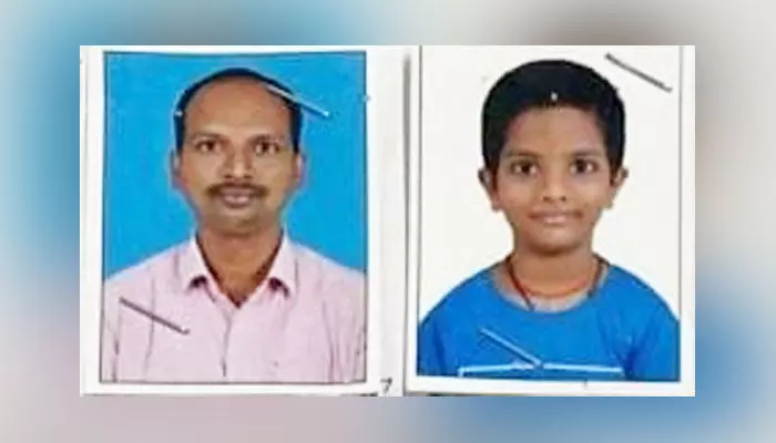 చెరువులో దూకి తండ్రీ, కొడుకు ఆత్మహత్య చెరువులో దూకి తండ్రీ, కొడుకు ఆత్మహత్య