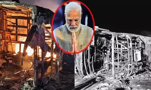 Maharashtra bus accident: 26 మంది సజీవ దహనం.. ప్రధాని నరేంద్ర మోదీ సంతాపం