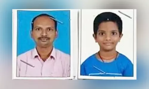 చెరువులో దూకి తండ్రీ, కొడుకు ఆత్మహత్య