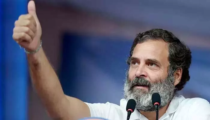ఖమ్మం వేదికగా రాహుల్ గాంధీ సంచలన ప్రకటన ఖమ్మం వేదికగా రాహుల్ గాంధీ సంచలన ప్రకటన