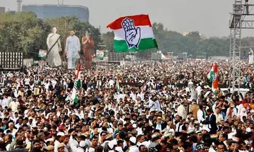 ఖమ్మంలో కాంగ్రెస్ భారీ సభ.. ఒక్క పార్కింగ్‌కే ఎన్ని ఎకరాలు కేటాయించారో తెలుసా?