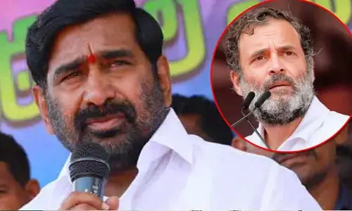 రాహుల్ గాంధీ లీడర్ కాదు.. రాసిచ్చింది చదివే రీడర్: మంత్రి జగదీష్ రెడ్డి ఫైర్