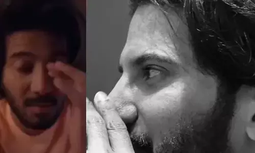 నిద్రలేని రాత్రులు గడుపుతున్నా.. కన్నీరు పెట్టుకున్న దుల్కర్ వీడియో వైరల్
