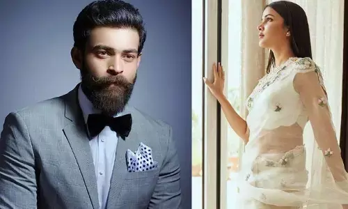 వైట్ నెట్ శారీలో మెగా కోడలు లావణ్య.. వరుణ్‌ను అస్సలు వదలట్లేదుగా!