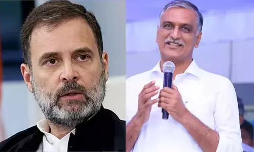 రాహుల్ గాంధీపై హరీష్ రావు సంచలన వ్యాఖ్యలు