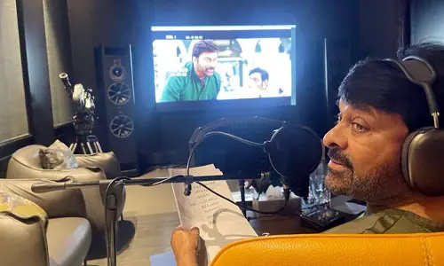 డబ్బింగ్ పూర్తి చేసుకున్న ‘భోళా శంకర్’.. మెగాస్టార్ ట్వీట్ వైరల్