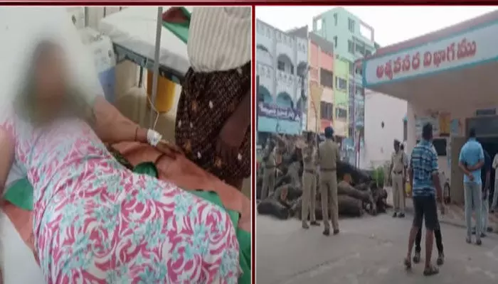ఎన్టీఆర్ జిల్లాలో యాసిడ్ దాడి కలకలం ఎన్టీఆర్ జిల్లాలో యాసిడ్ దాడి కలకలం