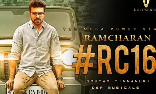 హ్యాండీక్యాప్డ్‌గా రామ్ చరణ్.. ‘RC16’ సినిమా స్టోరీ లీక్!