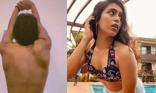 దేహమే నీ ఆస్తి అంటూ ఒంటిపై బట్టలు లేకుండా నిఖిల్ హీరోయిన్ రచ్చ.. వీడియో వైరల్
