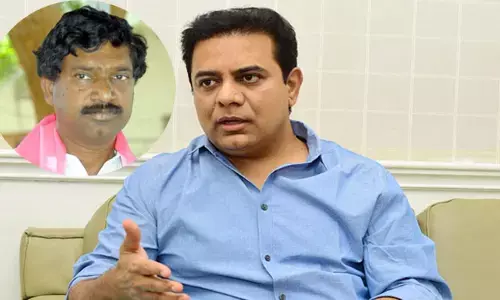 వివాదాలొద్దు..రాజ‌య్యకు Minister KTR సూచ‌న‌