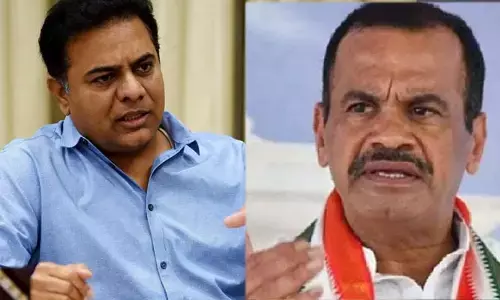 Free Electricity: రైతులకు 24 గంటల కరెంట్.. మంత్రి కేటీఆ‌ర్‌కు కోమటిరెడ్డి సవాల్