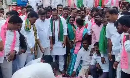 కాంగ్రెస్ పార్టీ రైతు వ్యతిరేక పార్టీ: Minister Mallareddy