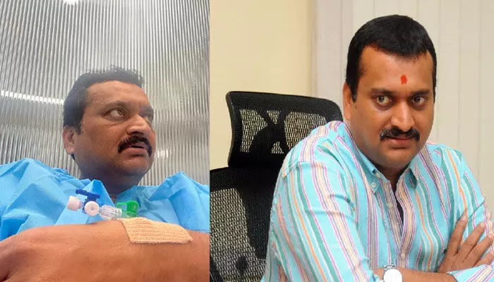 హాస్పిటల్ బెడ్పై సెలైన్ పెట్టుకుని కనిపించిన బండ్ల గణేష్.. ఆందోళనలో ఫ్యాన్స్ హాస్పిటల్ బెడ్పై సెలైన్ పెట్టుకుని కనిపించిన బండ్ల గణేష్.. ఆందోళనలో ఫ్యాన్స్