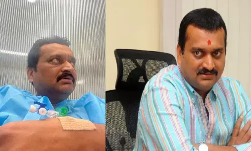 హాస్పిటల్‌ బెడ్‌పై సెలైన్ పెట్టుకుని కనిపించిన బండ్ల గణేష్.. ఆందోళనలో ఫ్యాన్స్