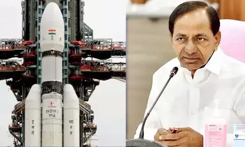ఇస్రో శాస్త్రవేత్తలకు సీఎం కేసీఆర్ శుభాకాంక్షలు