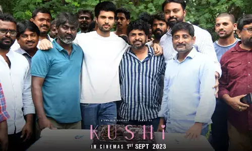 షూటింగ్ పూర్తి చేసుకున్న ‘ఖుషి’.. మరో అప్‌డేట్‌తో మీ ముందుకు