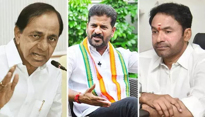 రేపటి రంగంలోకి అన్ని పార్టీల నేతలు.. స్టేట్లో పెరగనున్న పొలిటికల్ హీట్! రేపటి రంగంలోకి అన్ని పార్టీల నేతలు.. స్టేట్లో పెరగనున్న పొలిటికల్ హీట్!