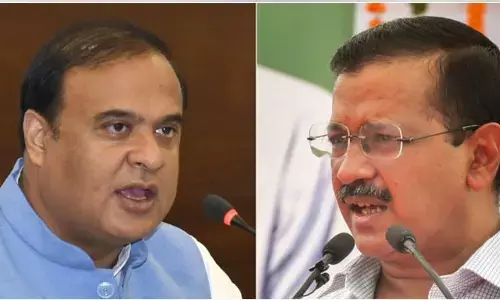 ఎత్తు నుంచి పల్లానికి వరద నీరు ప్రవహించడం సాధారణం.. కేజ్రీవాల్ కు అస్సాం సీఎం కౌంటర్