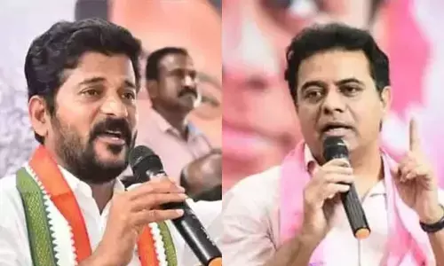 24 గంటల కరెంట్ ఇవ్వడం లేదని నిరూపిస్తా.. మంత్రి కేటీఆర్ కు టీపీసీసీ చీఫ్ రేవంత్ సవాల్