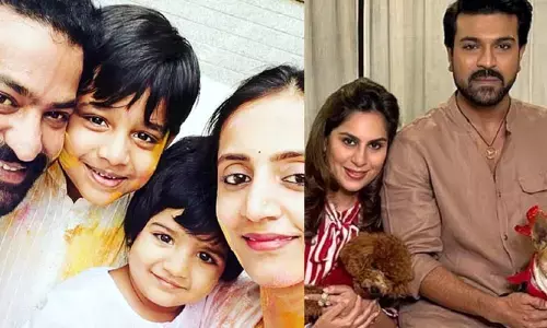చరణ్ కూతురు కోసం తారక్ పిల్లలు ఏం చేశారో తెలుసా?