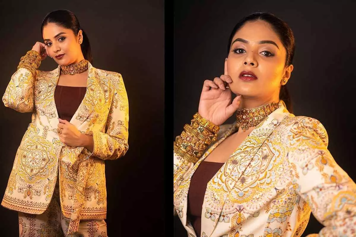 Anchor Sreemukhi : కిల్లింగ్ లుక్స్ తో చూపుతిప్పుకోకుండా చేస్తున్న  బుల్లితెర బ్యూటీ శ్రీముఖి