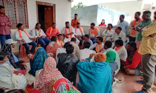 గ్రామాల అభివృద్ధి కోసం ఒక అవకాశం ఇవ్వండి: Thalloju Achary