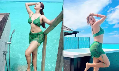 Actress Eshanya Maheshwari Hot Bikini Photoshoot : బికినీ లుక్‌లో..