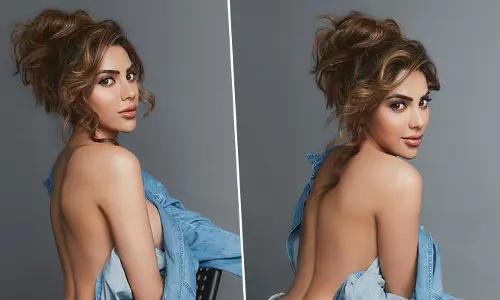 Nikki Tamboli : బట్టలు విప్పుతూ ఫొటోలకు ఫోజులిచ్చిన నిక్కీ తంబోలి..
