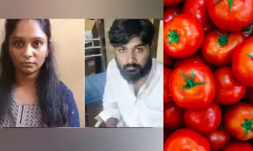 టమాట ట్రక్కును దొంగిలించిన దంపతుల అరెస్ట్