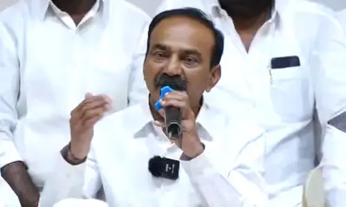 ఆగస్టు 6న బహిరంగ సభ నిర్వహిస్తాం.. బీజేపీ ఎన్నికల కమిటీ చైర్మన్ ఈటల రాజేందర్